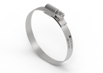 Opaska zaciskowa 50-70 ślimakowa (obejma W2 - stal nierdzewna) szerkość 9mm TEGER ( sprzedawane po 25 )