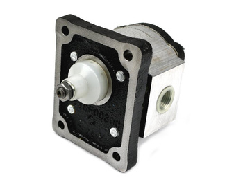 Pompa hydrauliczna zębata 1.5cm3 (grupa 1 - typ europejski) wałek 1:8 przyłącza obustronnie gwinty wewnętrzne 3/8 (obroty prawe) max.260 bar Waryński