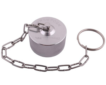 Pokrywa aluminiowa (korek, zaślepka) z gwintem wewnętrznym wkręcany do zaworów skręcanych - gniazd serii WRS Waryński ( sprzedawane po 5 )