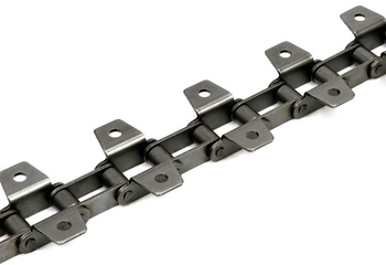 Łańcuch podajnika pochyłego 38.4V łapka K1 co 2 ogniwo 3.5m Waryński