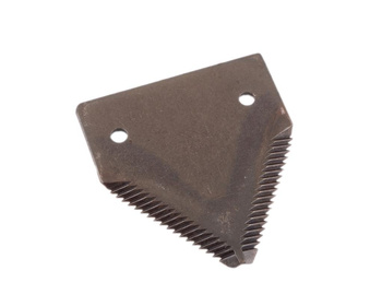 Nóż żniwny 83x76x2.8mm otwór 6.5 zastosowanie P49650 AZ32298 John Deere WARYŃSKI ( sprzedawane po 25 )