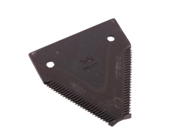 Nóż żniwny 82x76x2.8mm otwór 5.5 zastosowanie D44100000N Case-IH Massey Ferguson WARYŃSKI ( sprzedawane po 25 )