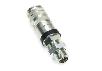 Szybkozłącze hydrauliczne zrywalne seria WIA3CV (3CFPV) 68 l/min gniazdo long 1" ORFS gwint zewnętrzny EURO PUSH-PULL (ISO 7241-A) Waryński