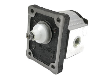 Pompa hydrauliczna zębata 3.8cm3 (grupa 1 - typ europejski) wałek 1:8 przyłącza obustronnie gwinty wewnętrzne 3/8 (obroty prawe) max.260 bar Waryński