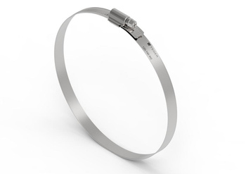 Opaska zaciskowa wzmocniona 120-140 ślimakowa (obejma W2 - stal nierdzewna) szerkość 12mm TEGER ( sprzedawane po 10 )