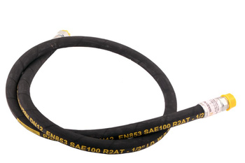 Przewód hydrauliczny 275 bar gwint M22x1.5 proste L-1500mm DN12-2SN  (AB-13-1500; P11P21) 27.5MPa Waryński