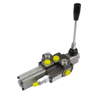 Rozdzielacz hydrauliczny 1-sekcyjny max przepływ 40L  z sekcją pływającą Waryński