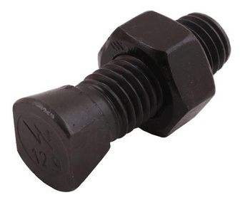 Śruba kpl. płużna oval z dwóch stron ścięta M12x40 mm kl.12.9 zastosowanie Vogel & Noot Waryński M12X40OV2VN ( sprzedawane po 25 )
