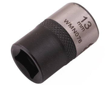 Nasadka dwunastokątna 3/8". 13 mm. CrV50BV30. DIN 3124. Waryński