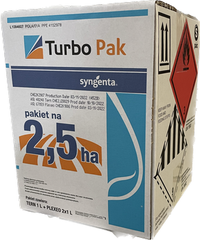 Turbo Pak 2,5HA-1x1L Tern 750 EC + 2x1L Plexeo 60 EC