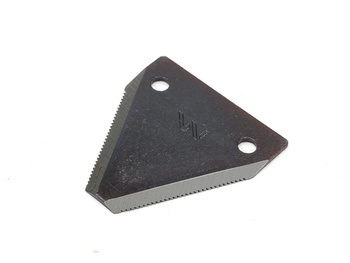 Nóż żniwny 80x76x3mm otwór 8.5 zastosowanie DIN11300. 316805. Schumacher WARYŃSKI ( sprzedawane po 25 )