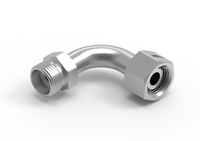 Kolanko hydrauliczne metryczne łukowe AB M14x1.5 08L (XEVW) Waryński ( sprzedawane po 2 )