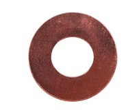 Podkładka. uszczelka miedziana wtryskiwacza 9x22 (0.5mm) płaska ( sprzedawane po 100 )