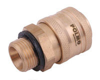 Szybkozłącze pneumatyczne P26 NW7.2 gniazdo 3/8"BSP gwint zewnętrzny POLMO  ( sprzedawane po 5 )