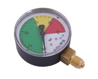 Manometr suchy M63 0-25 bar gwint M12x1.5 dolne przyłącze. Opryskiwacz POLMO