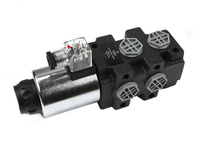 Dzielnik. zawór. elektrozawór kierunkowy elektromagnetyczny kontroli (SVV6/2-90L) (24V DC) 6/2 G1/2 80L VOIMA