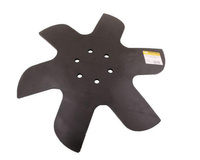 Talerz skrajny prawy Z-6 fi 460 mocowanie 6 / 100mm grubość 8mm zastosowanie KM060250 Bednar stal borowa Waryński