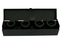 Zestaw nasadek udarowych  1"  4 cz. 27. 30. 32. 33 mm ze stali CrMo  DIN 3129 Waryński