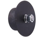 Rolka ogumiona kpl. oś ocynkowana polskie łożyska Anna Waryński