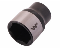 Nasadka sześciokątna 1/2". 22 mm. CrV50BV30. DIN 3124. Waryński