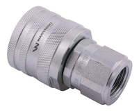 Szybkozłącze hydrauliczne skręcane wtyczka G1/2"BSP gwint wewnętrzny 300bar Waryński