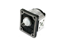 Pompa hydrauliczna zębata 1.9cm3 (grupa 1 - typ europejski) wałek 1:8 przyłącza gwintowane (obroty prawe) max.260 bar Waryński