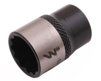 Nasadka dwunastokątna 1/4". 13 mm. CrV50BV30. DIN 3124. Waryński