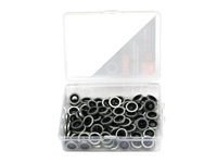 Podkładka metalowo gumowa z prowadzeniem M6 TEGER ( sprzedawane po 100 )