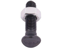 Śruba kpl. redliczkowa półokrągła M8x33 mm kl. 8.8 Waryński ( sprzedawane po 25 )