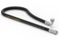 Przewód hydrauliczny gładki z uszczelnieniem - 180 bar gwint M18x1.5 prosta/90 stopni L-700mm DN10-1SN (AK-10-700; P11P12) 18MPa Waryński