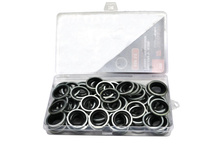 Podkładka metalowo gumowa z prowadzeniem BSP 1/2" TEGER ( sprzedawane po 100 )