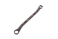 Klucz oczkowy odsadzony 18 x 19 mm. CrV standard ASME B107.9 Waryński
