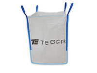 Worek BIG BAG 1000kg. 90 x 90 x 120. 4 uchwyty. Góra otwarta/ Dół zamknięty /TEGER