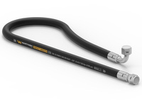 Przewód hydrauliczny gładki z uszczelnieniem - 330 bar gwint M18x1.5 prosta/90 stopni L-1250mm DN10-2SN (AK-10-1250; P11P12) 33.0MPa Waryński