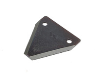 Nóż żniwny 80x76x3mm otwór 8.5 zastosowanie DIN11300. 316805. Schumacher WARYŃSKI ( sprzedawane po 25 )