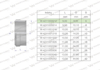Pierścień zacinający hydrauliczny (DPR06L/S) 06L/06S Waryński ( sprzedawane po 20 )
