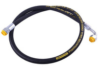 Przewód hydrauliczny gwint M22x1.5 prosta/90 stopni (kolanko) L-1500mm DN12-1SN (AK-13-1500; P11P12) 16.0MPa Waryński