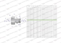Złączka hydrauliczna metryczna AB (XKOR) A-M26x1.5 18L / B-M18x1.5 12L Waryński