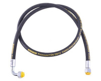 Przewód hydrauliczny gwint M22x1.5 prosta/90 stopni (kolanko) L-2000mm DN12-1SN (AK-13-2000; P11P12) 16.0MPa Waryński