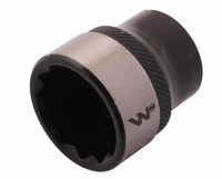 Nasadka dwunastokątna 3/8". 20 mm. CrV50BV30. DIN 3124. Waryński