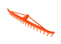 Grabie plastikowe do siana 18 zębne (mocowanie CLICK) / TEGER