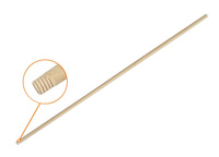 Trzonek drewniany 120cm (gwintowany) / TEGER (pakowane po 25 szt)