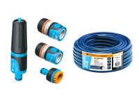 Zestaw ogrodowy 1/2" (wąż 20m. zestaw natryskowy) / TEGER