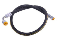 Przewód hydrauliczny gwint M18x1.5 prosta/90 stopni (kolanko) L-1000mm DN10-1SN (AK-10-1000; P11P12) 18.0MPa Waryński