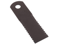 Nóż obrotowy rozdrabniacz słomy sieczkarnia 173x50x4mm otwór 18 zastosowanie 600174 John Deere MF New Holland WARYŃSKI ( sprzedawane po 25 )