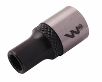 Nasadka dwunastokątna 1/4". 5 mm. CrV50BV30. DIN 3124. Waryński