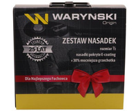 Zestaw nasadek w kasecie metalowej. 30 el. Waryński edycja prezentowa