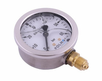 Manometr glicerynowy M63 0-60 bar dolne przyłącze G1/4" POLMO